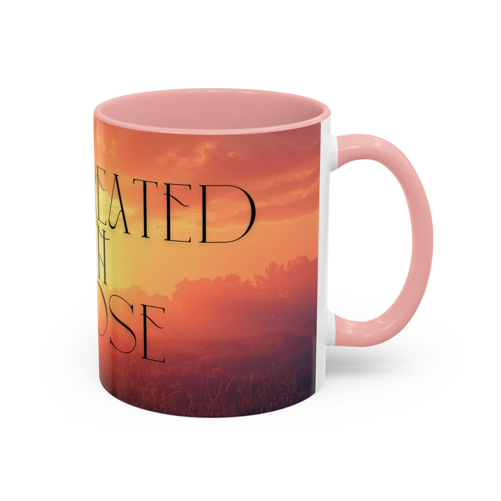 Created With Purpose Sunrise Accent Coffee Mug (11/15 oz)