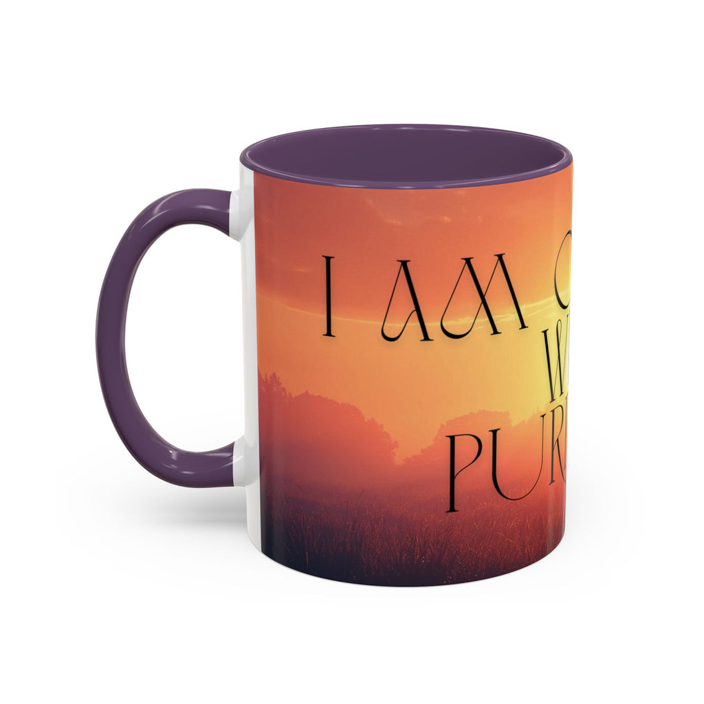 Created With Purpose Sunrise Accent Coffee Mug (11/15 oz)