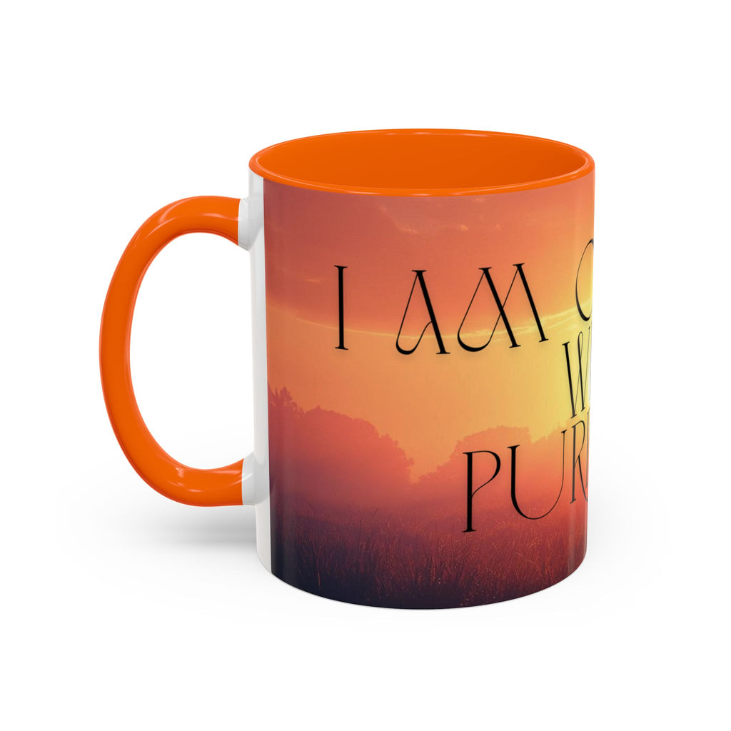 Created With Purpose Sunrise Accent Coffee Mug (11/15 oz)