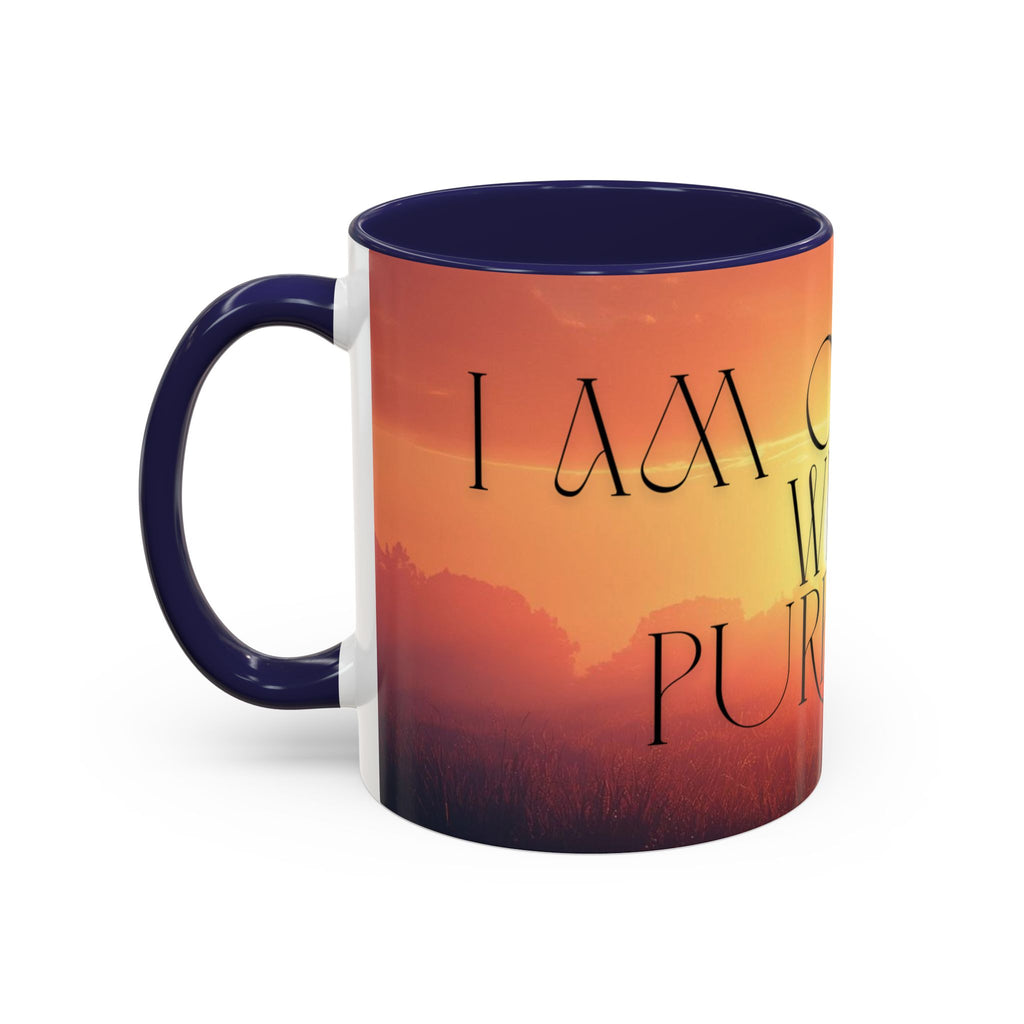 Created With Purpose Sunrise Accent Coffee Mug (11/15 oz)