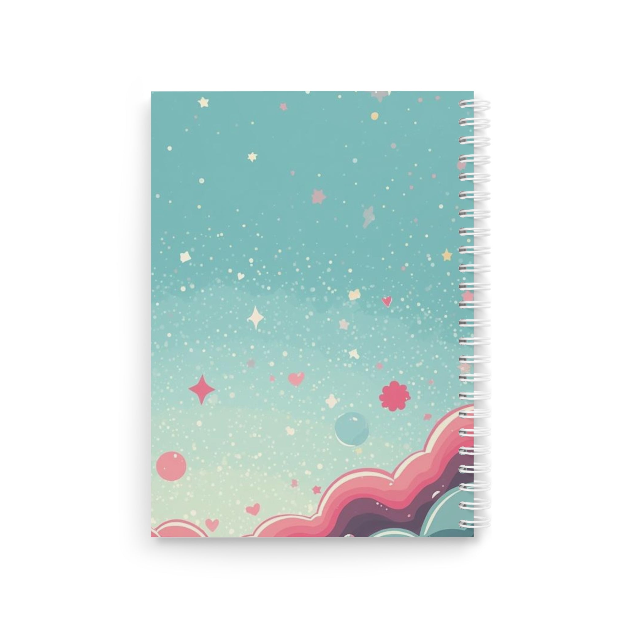 Happy Easter Bunny Spiral Notebook – Cute Spring Journal for Grandma, Mom, Aunt, Kids & Gifts