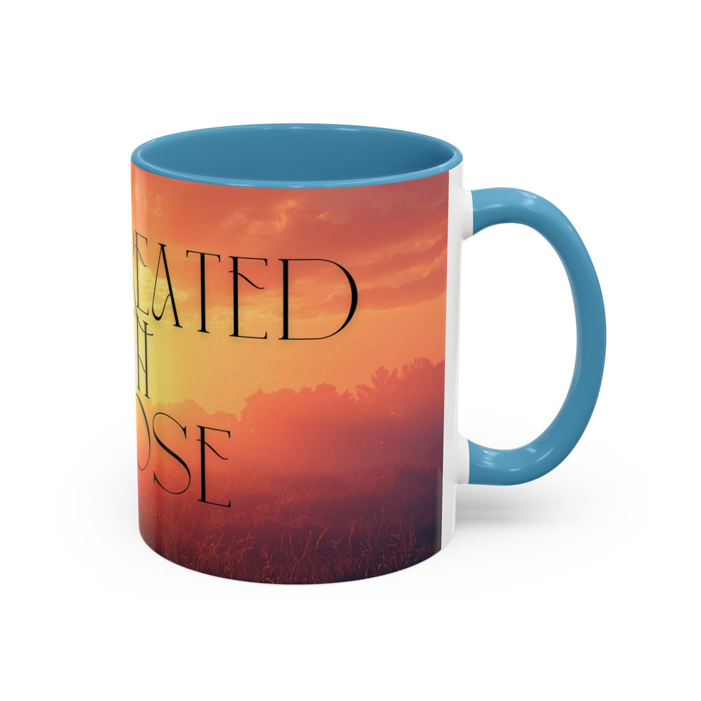 Created With Purpose Sunrise Accent Coffee Mug (11/15 oz)
