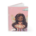 Fairy Cupcake Princess Spiral Notebook — Cute Journal Design for Kids & Teens