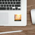 Faith Sticker — "For We Walk by Faith, Not by Sight" (2 Corinthians 5:7)