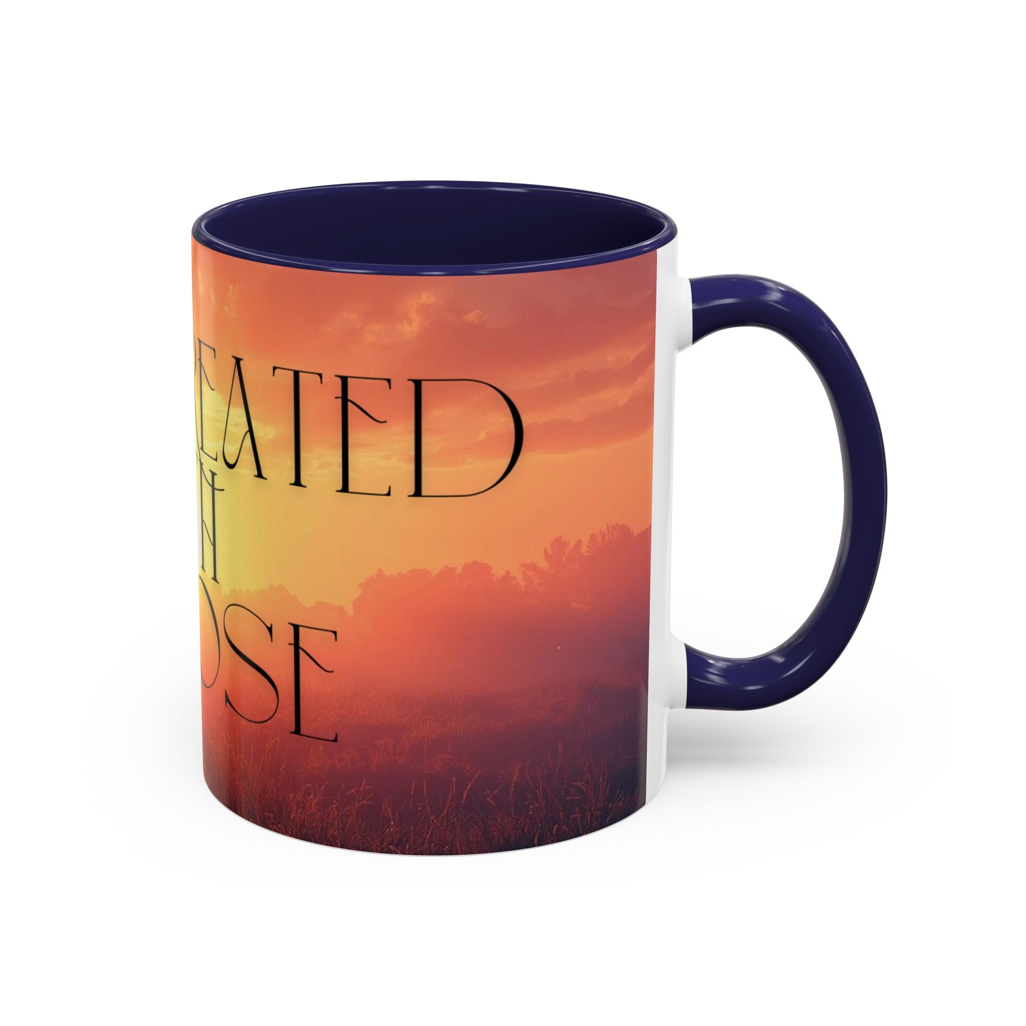 Created With Purpose Sunrise Accent Coffee Mug (11/15 oz)