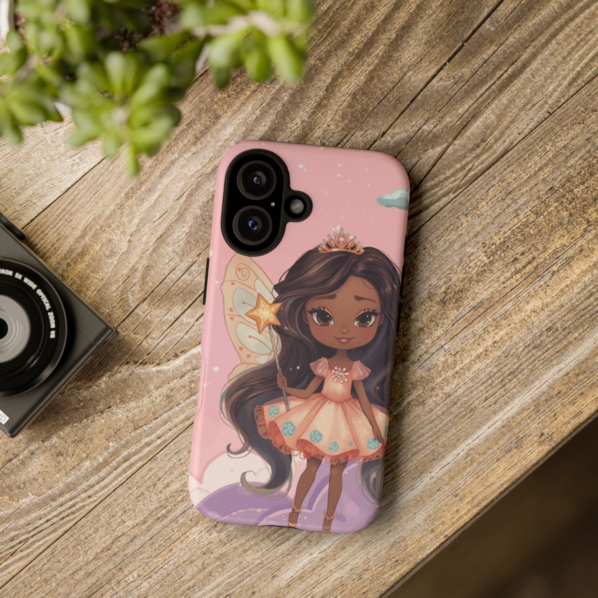 Fairy Cupcake Princess Phone Case — Cute Pink Magical Girl iPhone Case