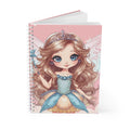 Fairy Cupcake Princess Spiral Notebook — Cute Journal Design for Kids & Teens