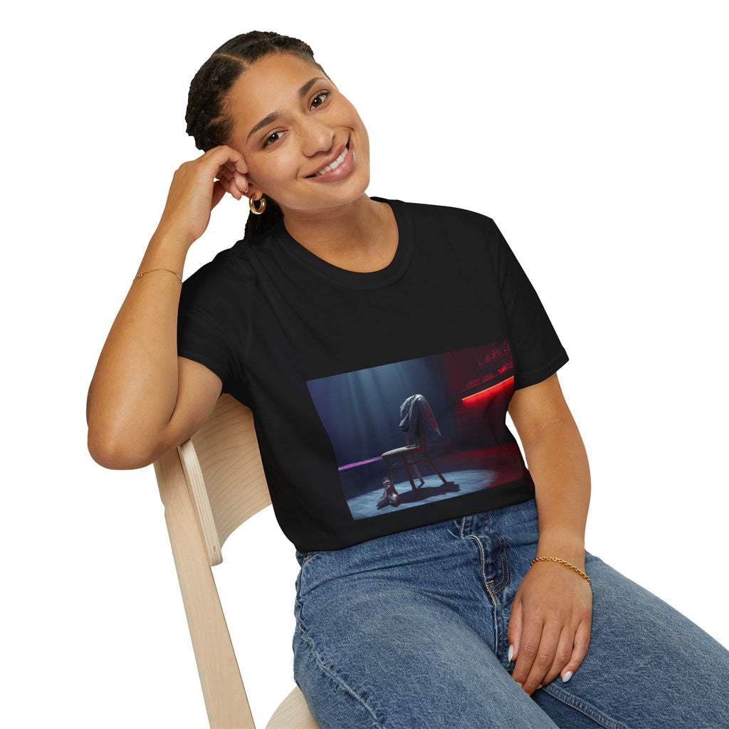 Showgirl is Gone Forever - Moody Neon Club Scene Graphic Tee