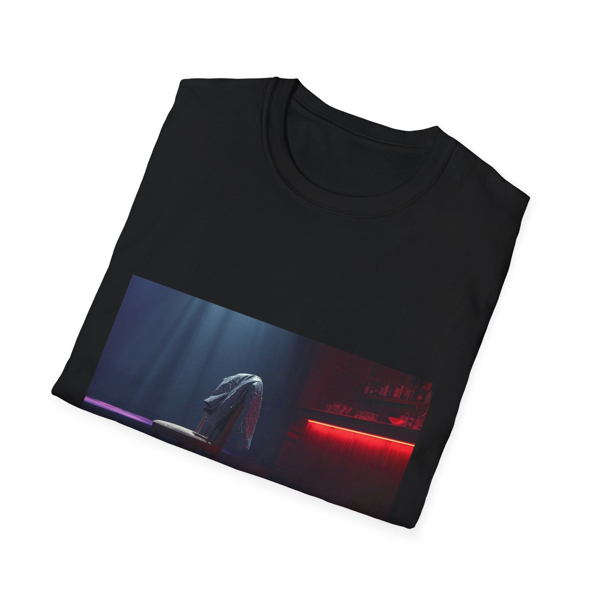 Showgirl is Gone Forever - Moody Neon Club Scene Graphic Tee