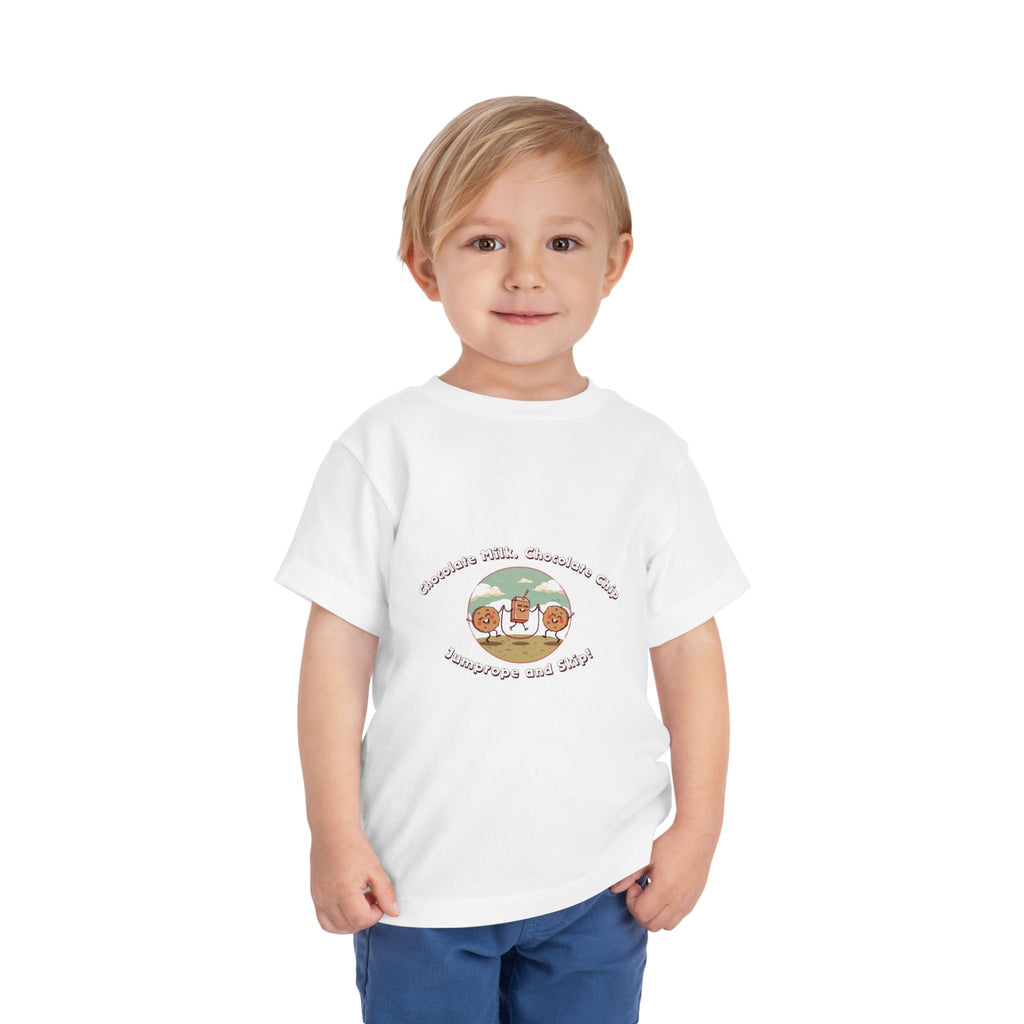 Toddler Tee Jumprope and Skip Patch Graphic