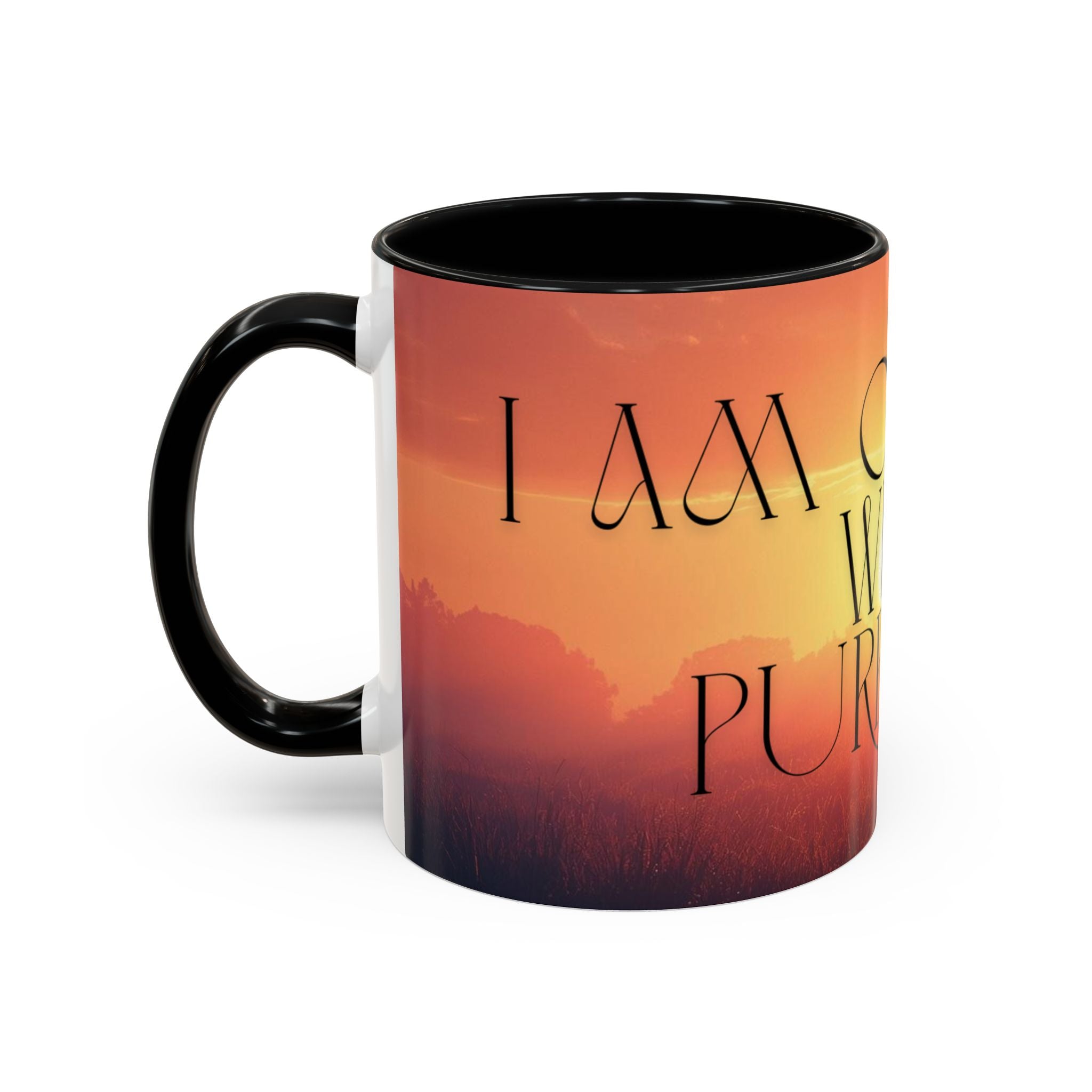 Created With Purpose Sunrise Accent Coffee Mug (11/15 oz)