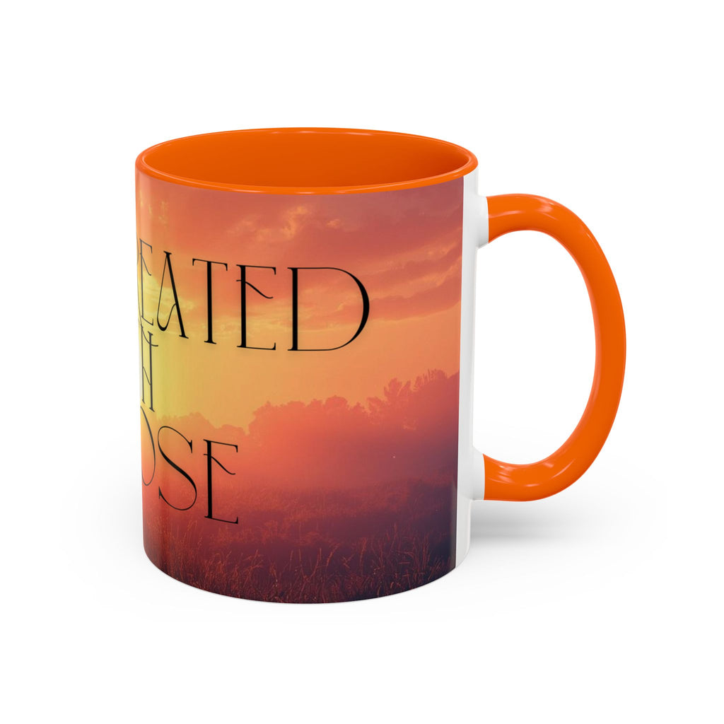 Created With Purpose Sunrise Accent Coffee Mug (11/15 oz)