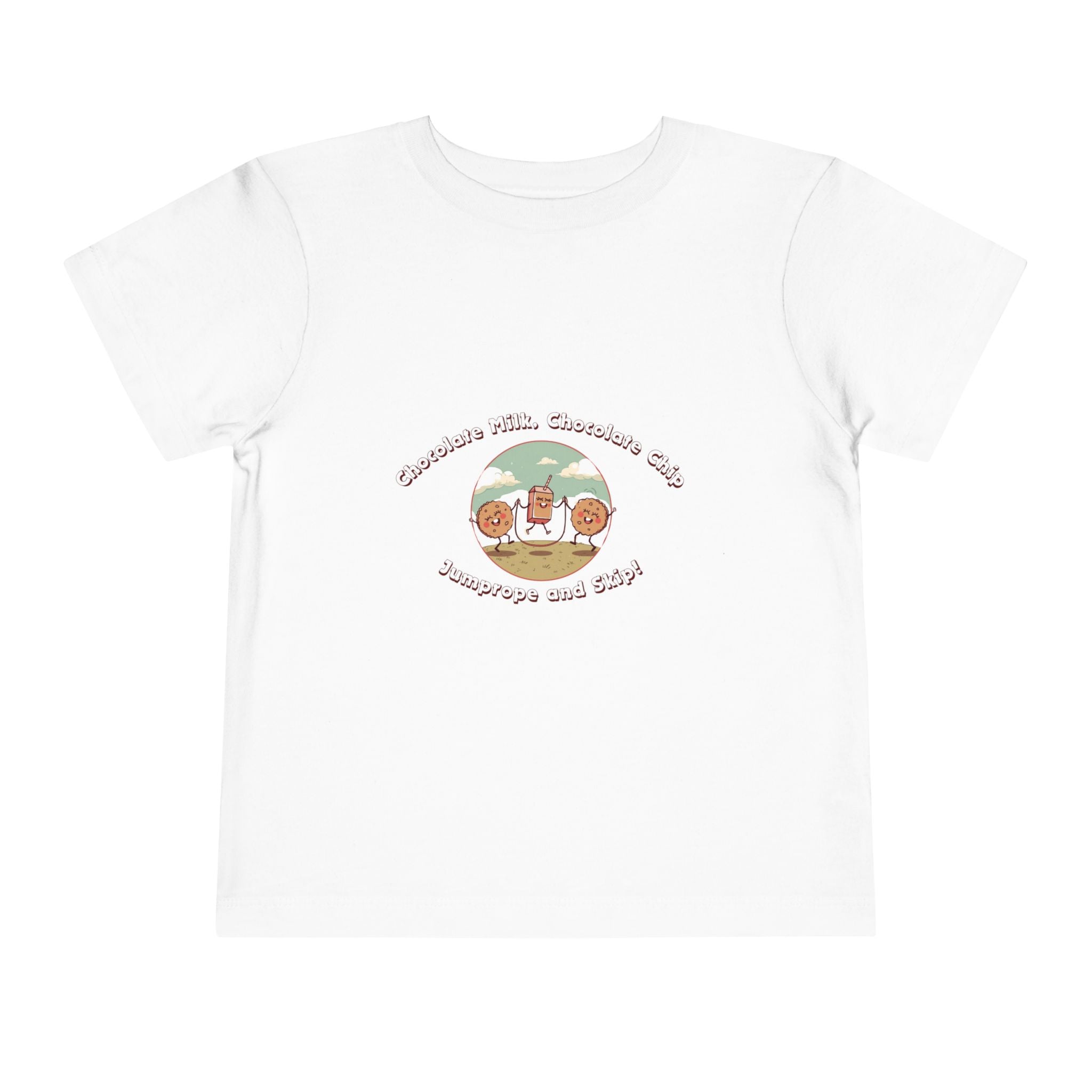Toddler Tee Jumprope and Skip Patch Graphic