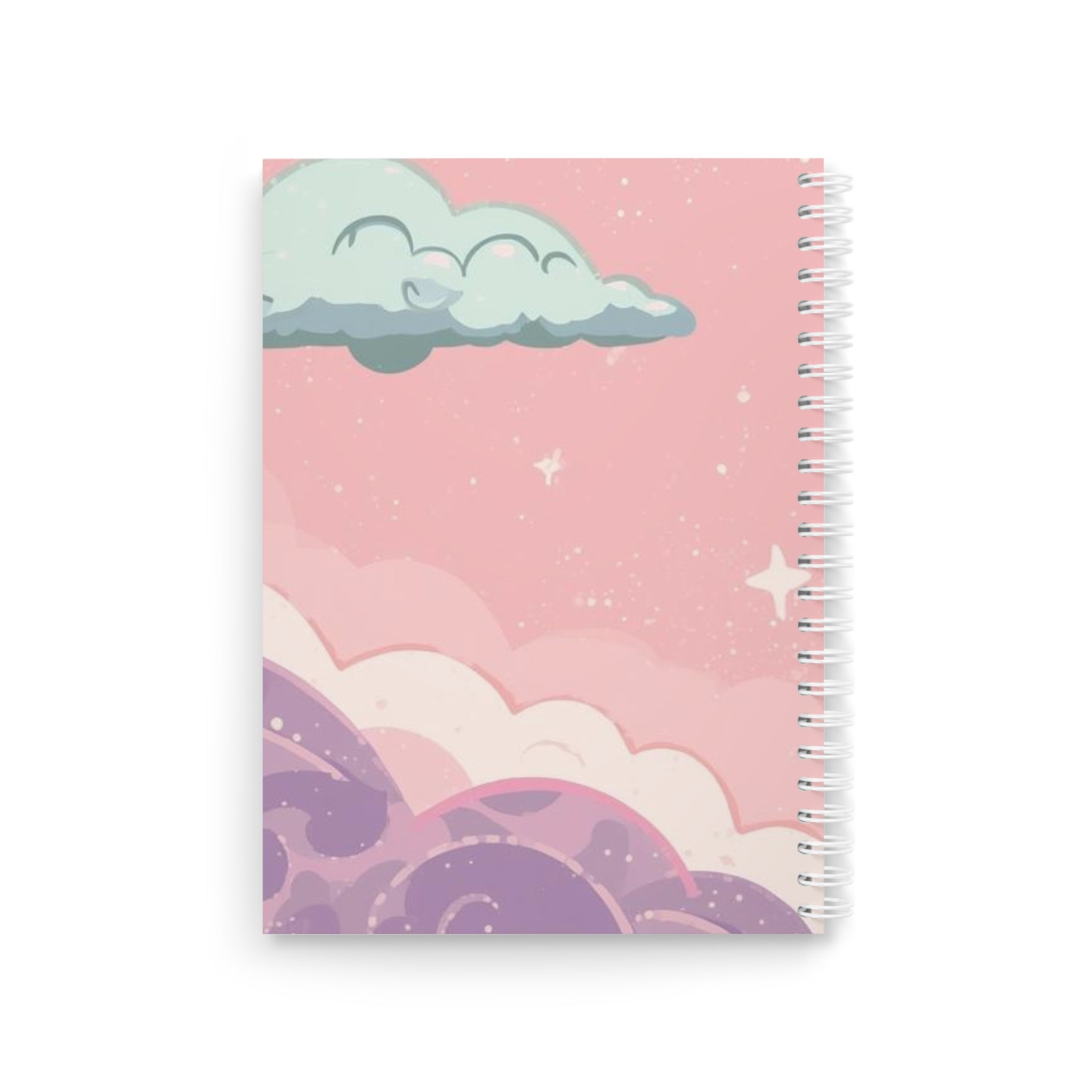 Fairy Cupcake Princess Spiral Notebook — Cute Journal Design for Kids & Teens