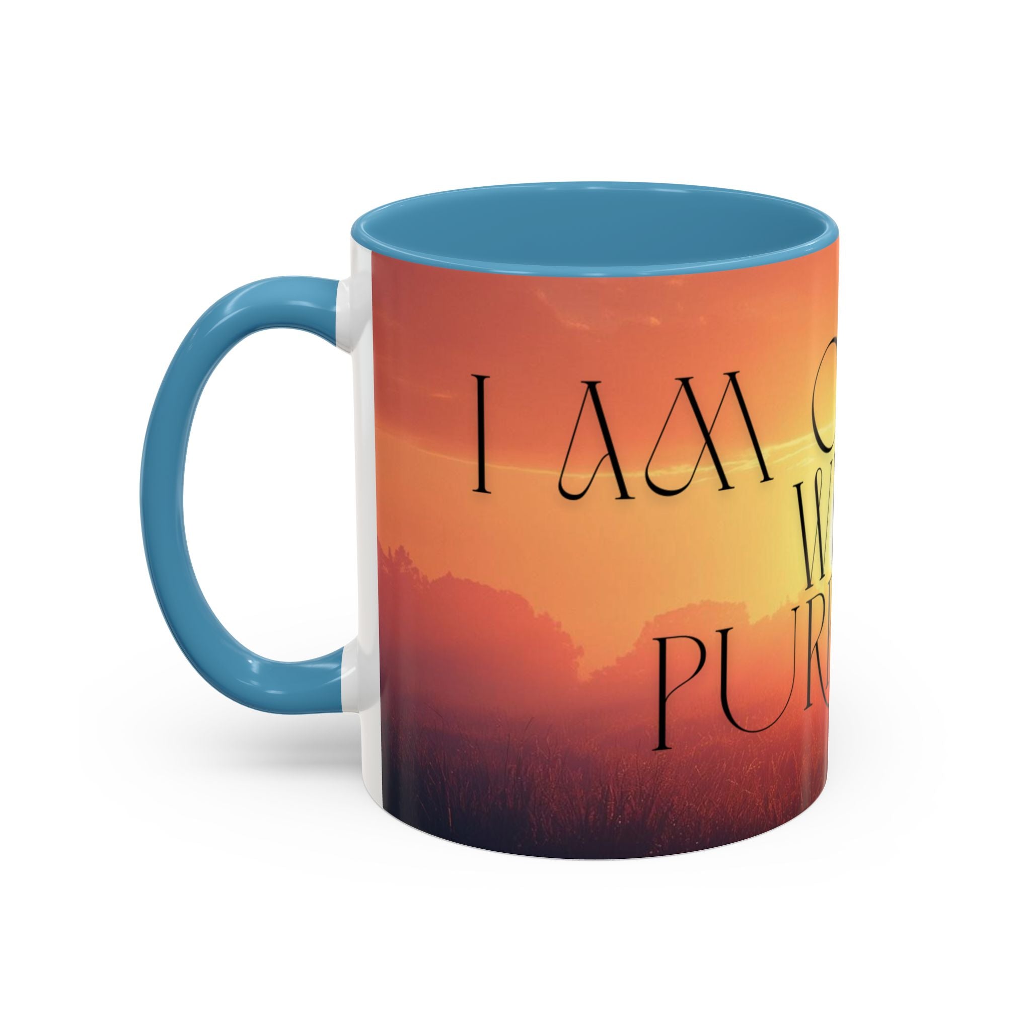 Created With Purpose Sunrise Accent Coffee Mug (11/15 oz)