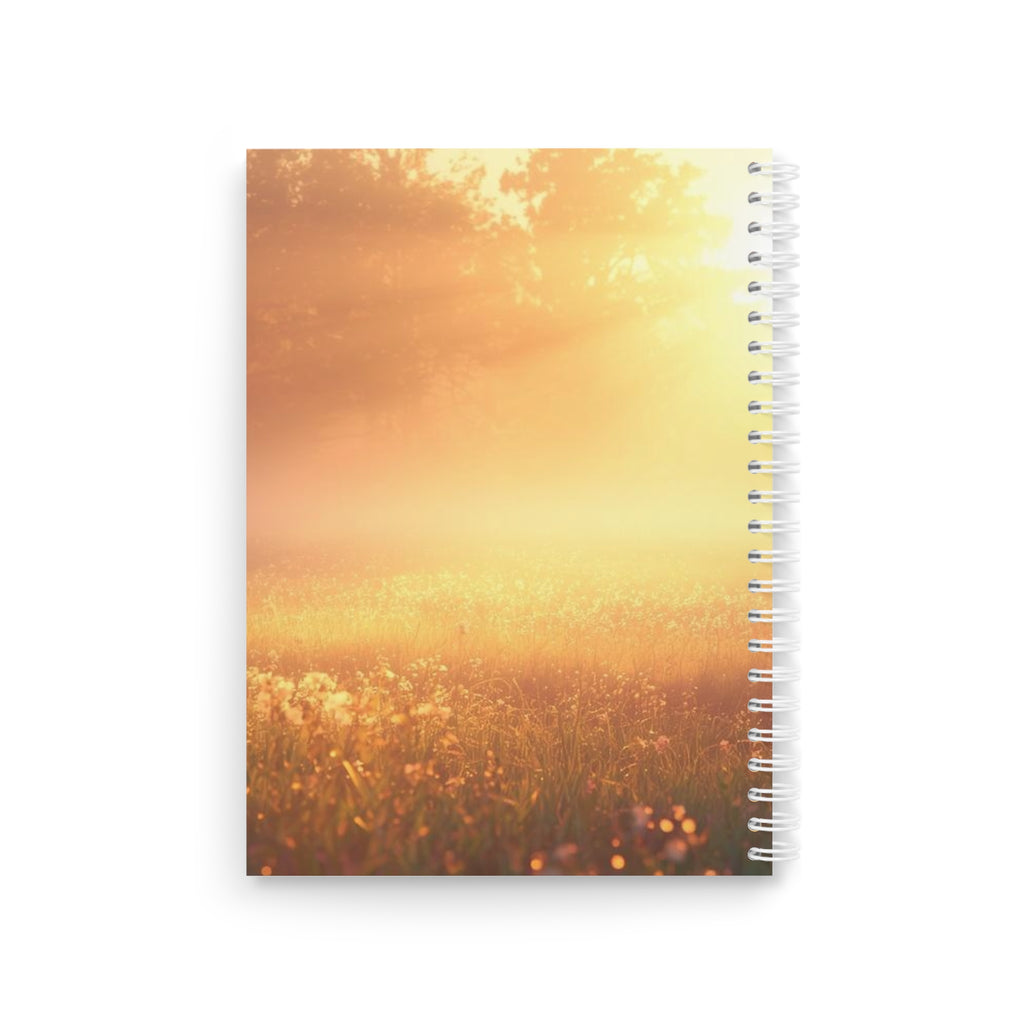 Spiral Notebook — "As Iron Sharpens Iron" Inspirational Journal