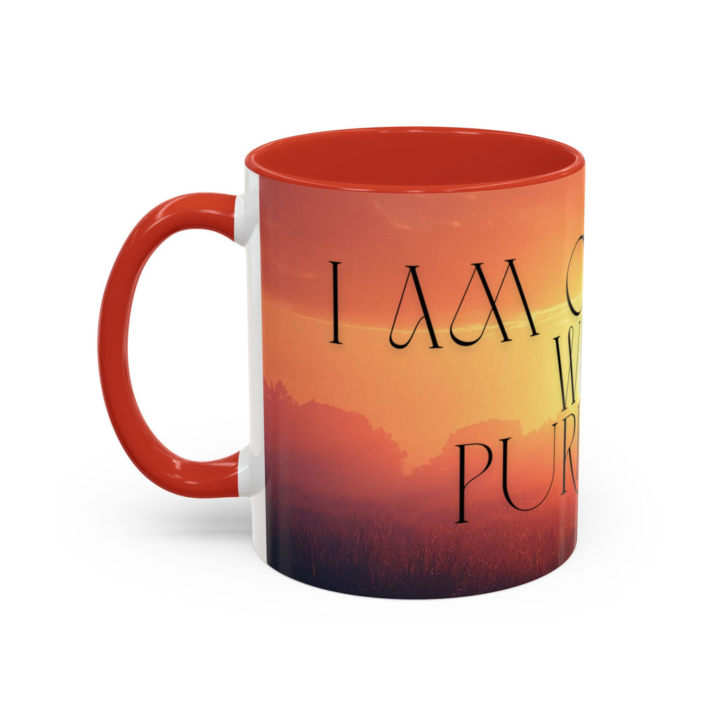 Created With Purpose Sunrise Accent Coffee Mug (11/15 oz)