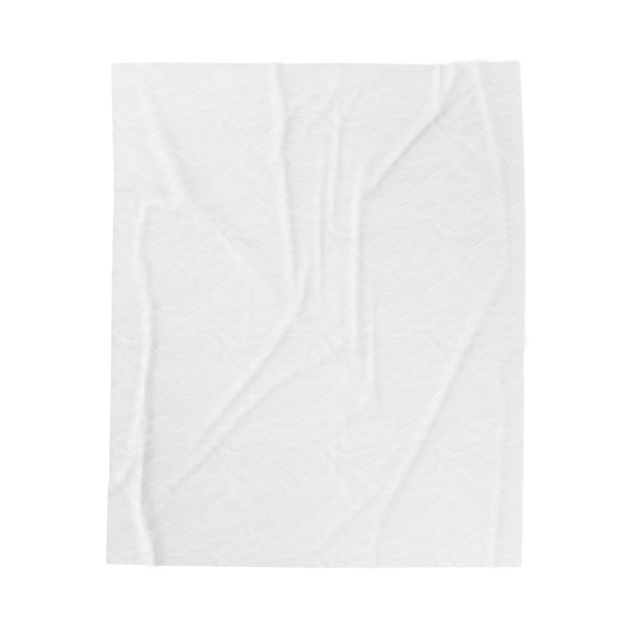Christian Velveteen Plush Blanket — "Following His Light, Saved by His Grace" (Cross Design)