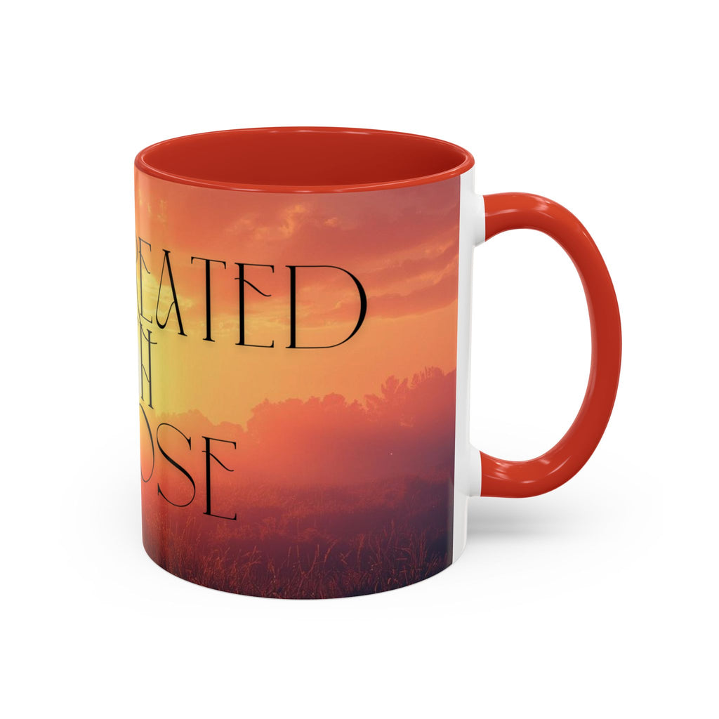 Created With Purpose Sunrise Accent Coffee Mug (11/15 oz)