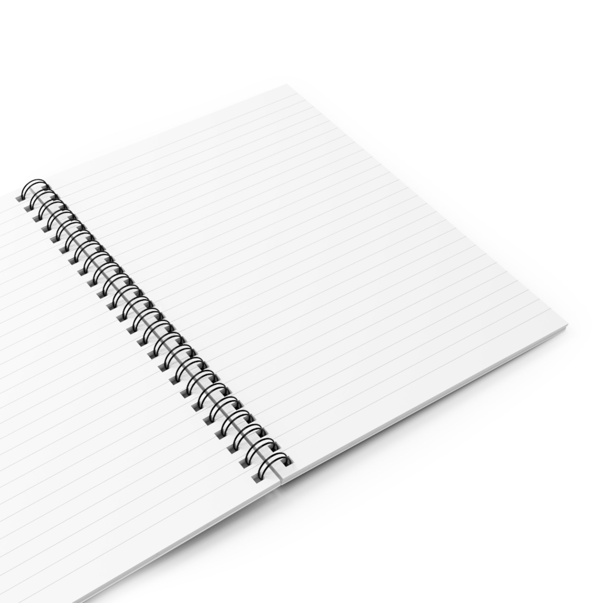 Notebook — Pastel Bubble Quote Spiral Journal ("Bubbles? Bubbles. Absolutely the Answer")